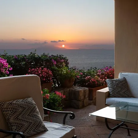 Pisani Piscina Giardino Terrazzi Panoramici Su Capri Villa Massa Lubrense