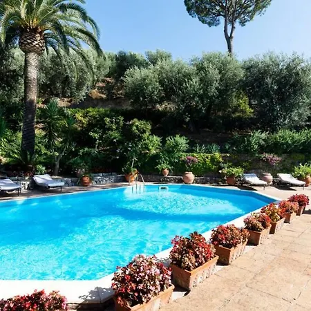 Villa Pisani Piscina Giardino Terrazzi Panoramici Su Capri Massa Lubrense