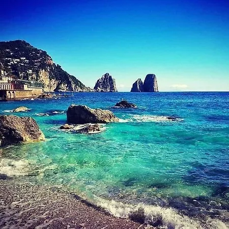 Villa Pisani Piscina Giardino Terrazzi Panoramici Su Capri