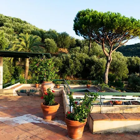 Pisani Piscina Giardino Terrazzi Panoramici Su Capri Villa Massa Lubrense